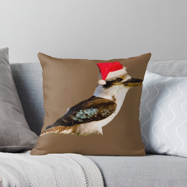 Item preview, Kookaburra,Christmas Kookaburra on Tan background designed and sold by Ohlordi.