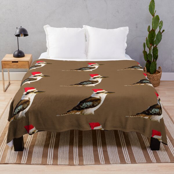 Item preview, Kookaburra,Christmas Kookaburra on Tan background designed and sold by Ohlordi.