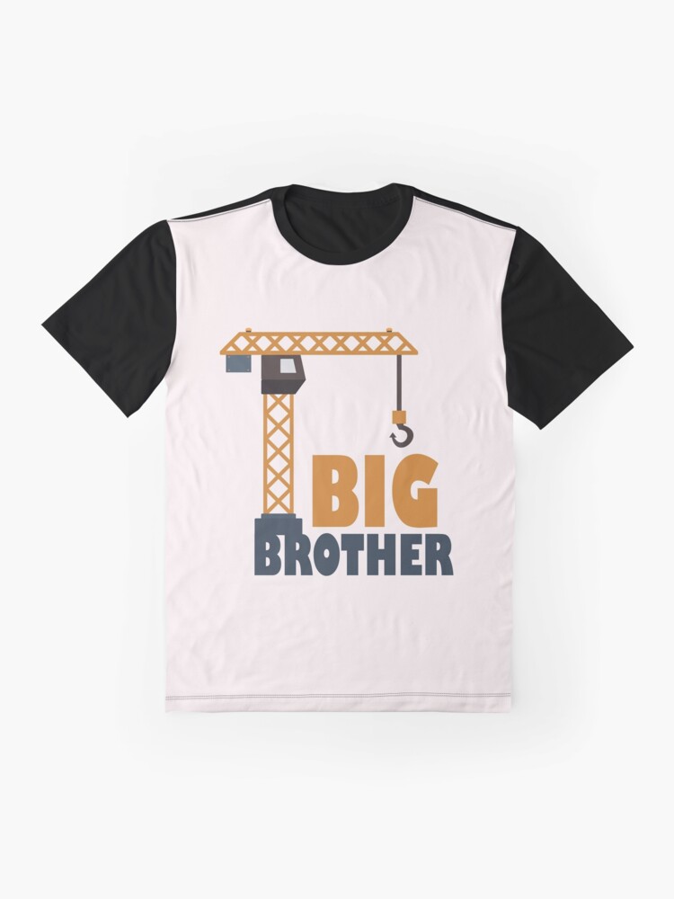 Alternate view of Big Brother Crane Gift Kids Children for Boys Graphic T-Shirt