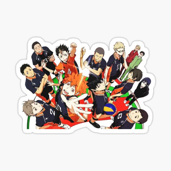 Haikyuu Season 1 Stickers for Sale