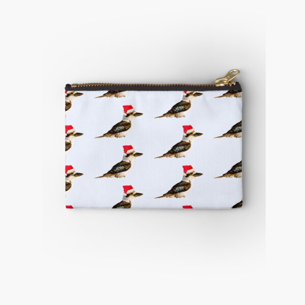 Item preview, Kookaburra,Christmas Kookaburra on Pale Blue background designed and sold by Ohlordi.