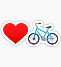 Love cycling! Sticker