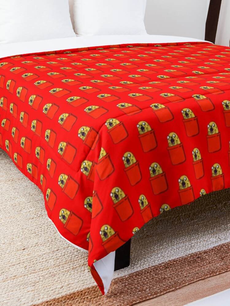 Alternate view of Jake the dog pocket Comforter