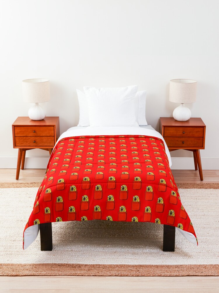 Alternate view of Jake the dog pocket Comforter