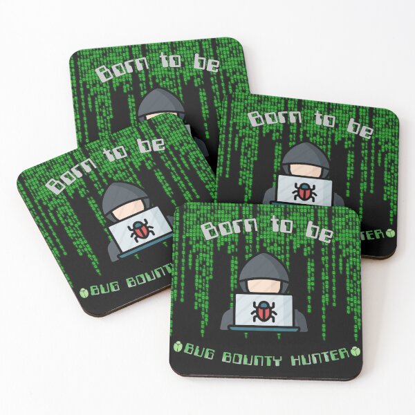 Item preview, Born To Be Bug Bounty Hunter funny Programming ethical Hacking Geek  designed and sold by Kribis.