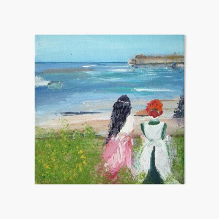 By The Shore By Colleen Ranney Art Board Print
