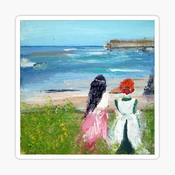By The Shore By Colleen Ranney Sticker