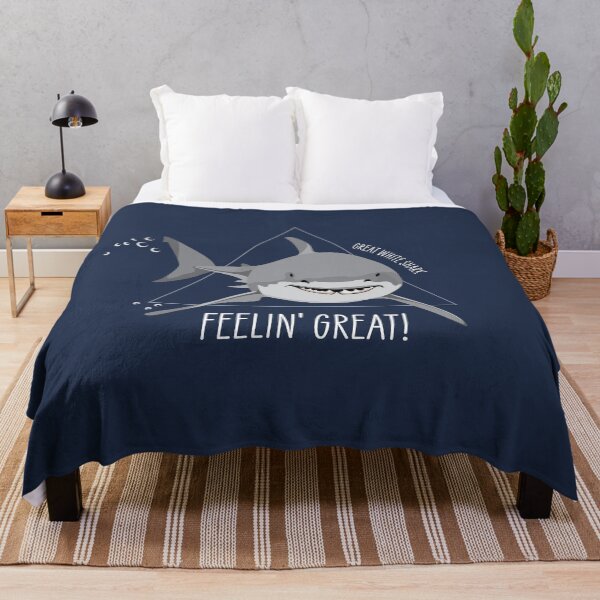 Item preview, Feeling Great - Great White Shark designed and sold by thesailfish.