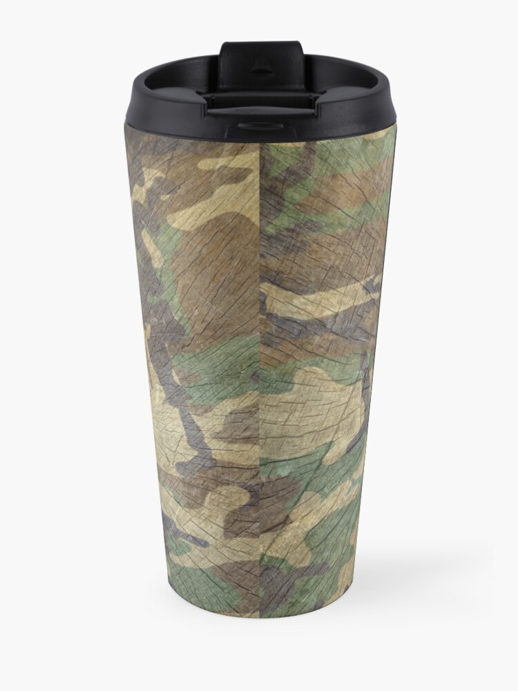"Camouflage Camo Pattern" Travel Coffee Mug for Sale by CreativeTwins
