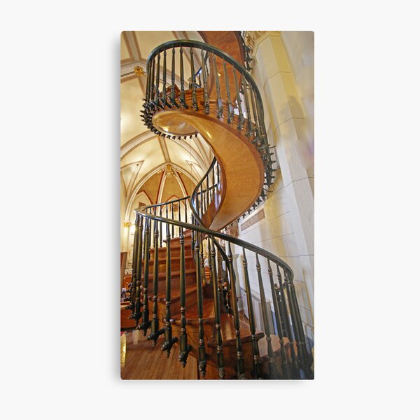Loretto Chapel Staircase Metal Print
