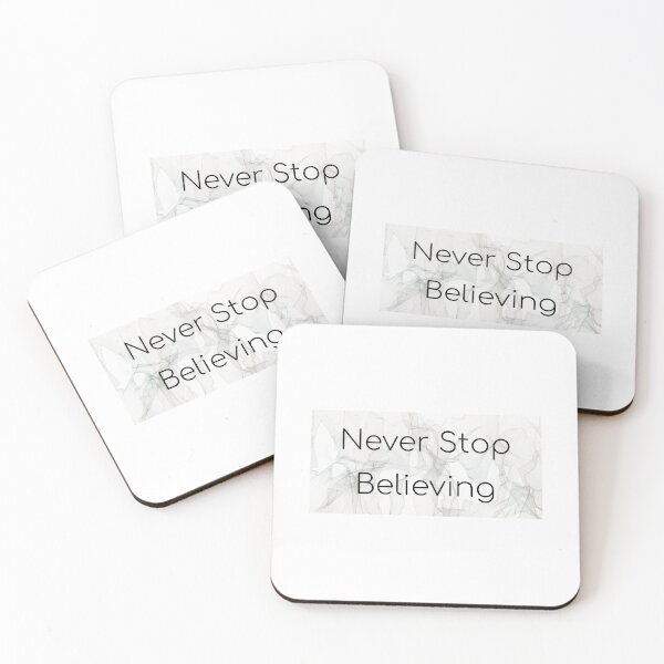 Item preview, never stop believing designed and sold by Animalhead.