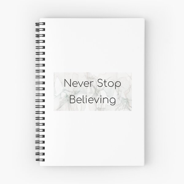 Item preview, never stop believing designed and sold by Animalhead.