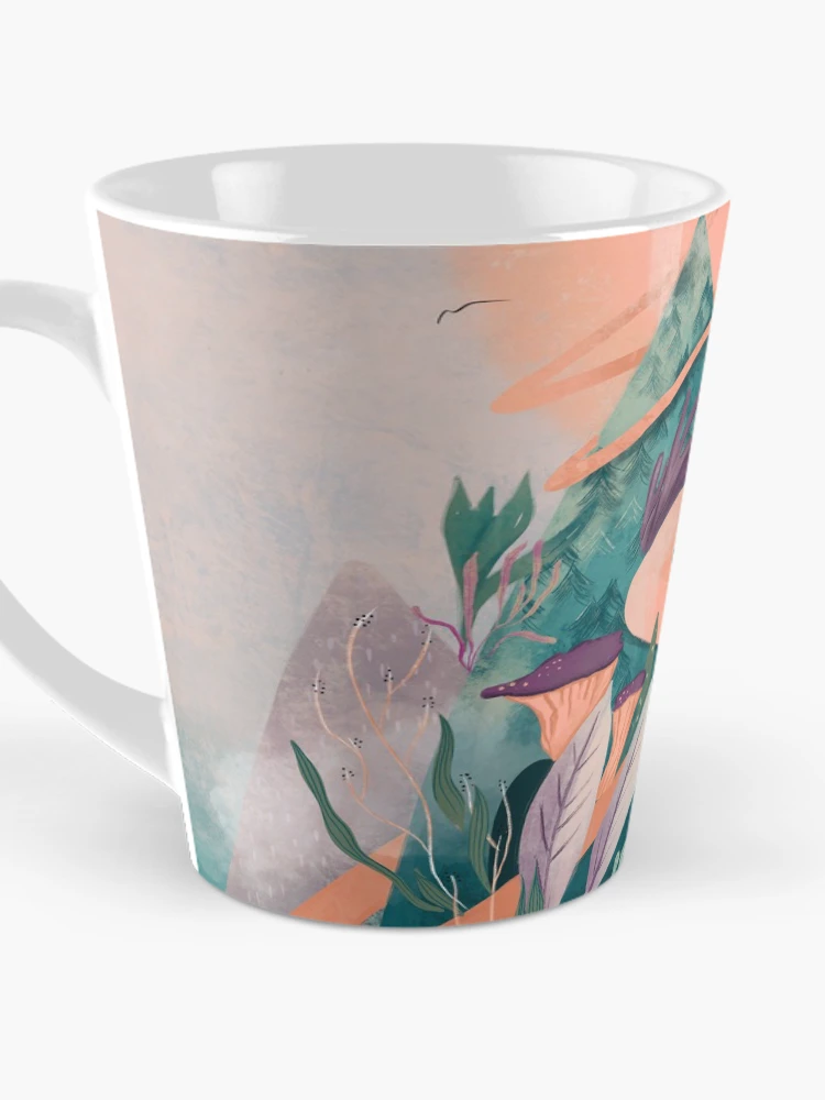 Thumbnail 3 of 4, Coffee Mug, Path designed and sold by PatternCreator.