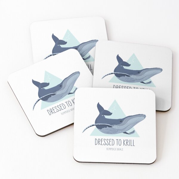 Item preview, Dressed to Krill - Humpback Whale designed and sold by thesailfish.