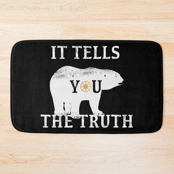 Item preview, It Tells You The Truth Polar Bear Gift Idea designed and sold by hcetinuk.