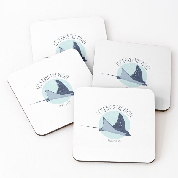 Item preview, Let's Rays the Roof - Spotted Eagle Ray designed and sold by thesailfish.