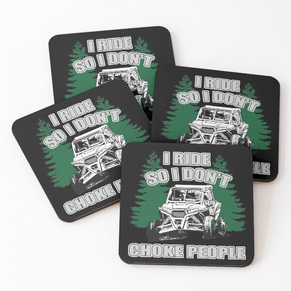 Item preview, I Ride So I Don't Choke People designed and sold by RZRriders.