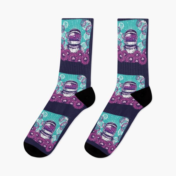 Item preview, Astronaut with flowers, space travel designed and sold by DerSenat.