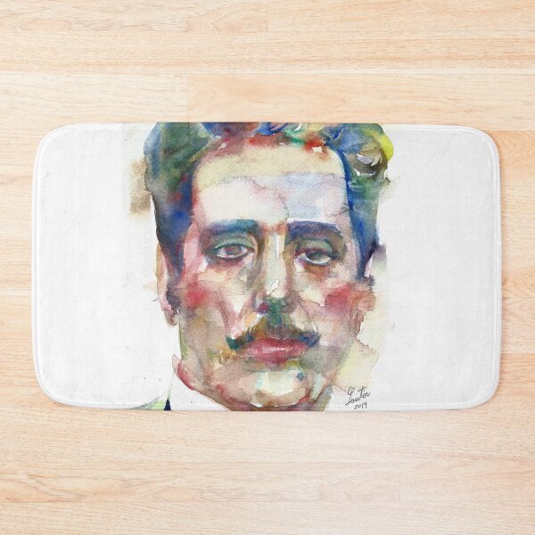 Item preview, GIACOMO PUCCINI - watercolor portrait designed and sold by lautir.