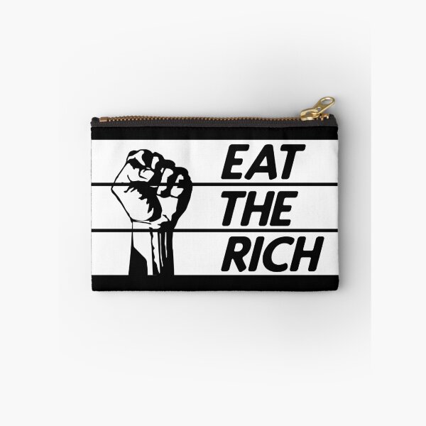 Item preview, Eat the Rich Socialist Revolution Fist Anti-Capitalist designed and sold by GRAPHICxBOMB.