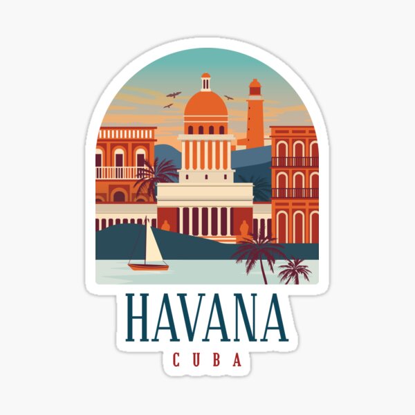 Bandera de Guanabacoa, Cuba STICKER Vinyl Die-Cut Decal – The