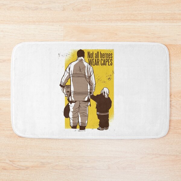 Item preview, Not every hero wears a cape fire department designed and sold by Dibbelchen.