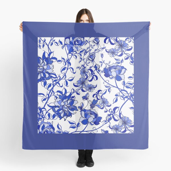DUTCH DELFT: Vintage Art Print Scarf