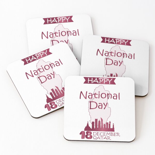 Item preview, Qatar National Day on  18 December 2019 with Qatar map designed and sold by mashmosh.