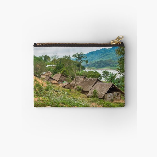 Item preview, Tribal Village on the Mekong River, Laos. designed and sold by Nethycurl.