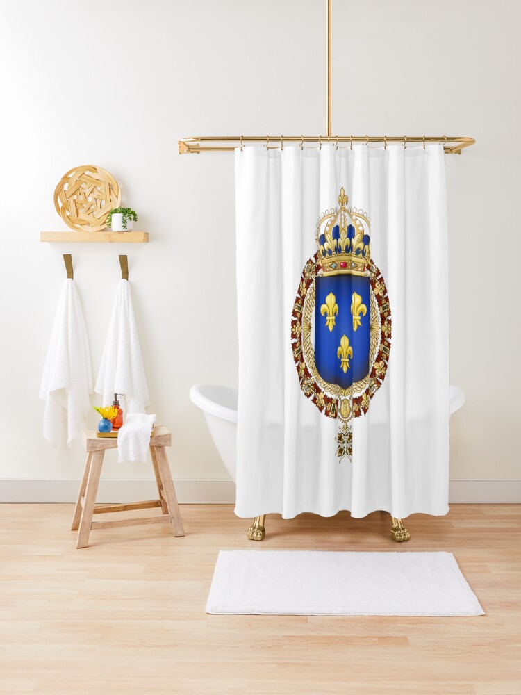 Kingdom Of France French Coat Of Arms With Fleurs De Lys Vintage