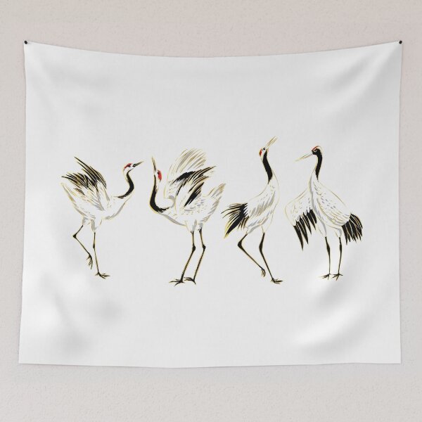 Item preview, Crane birds. designed and sold by emphatic.