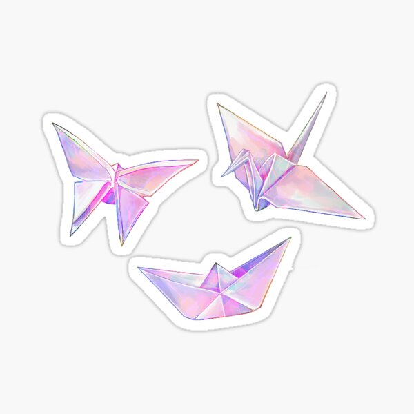 Origami Sticker