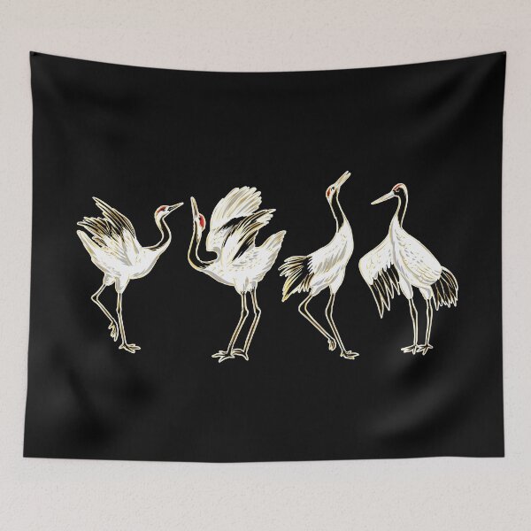 Item preview, Crane birds. designed and sold by emphatic.