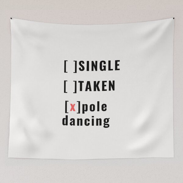 Item preview, Single, taken, pole dancing - Pole Dance Design designed and sold by Liniskop.