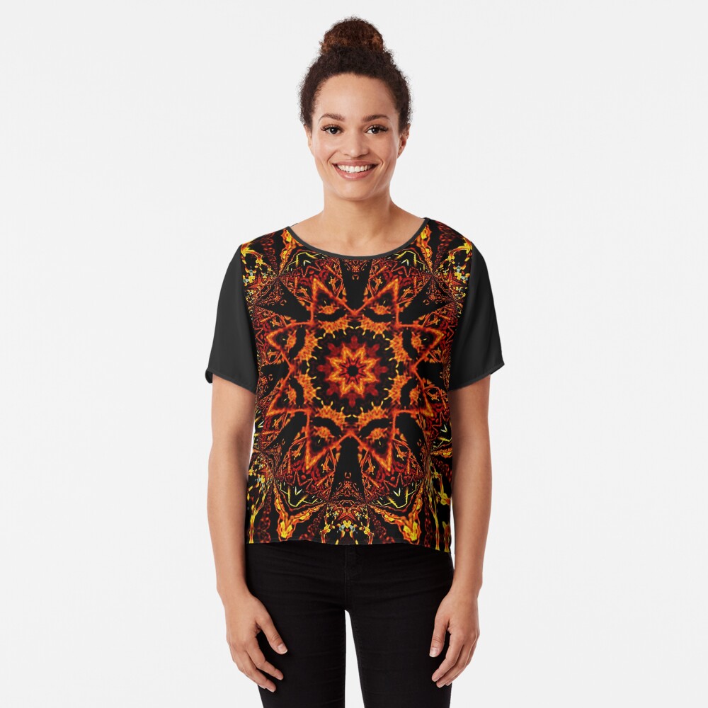 The Sultan's Star Chiffon Top