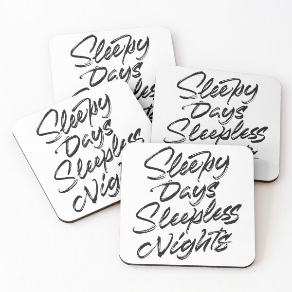 Item preview, Sleepy Days Sleepless Nights designed and sold by Zagach Letters.