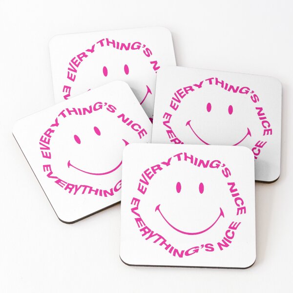 Item preview, Everything's nice - pink smile designed and sold by apstarz.