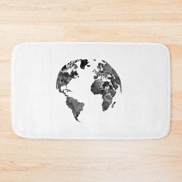 Item preview, Map of the world on the globe designed and sold by Rosaliartbook.