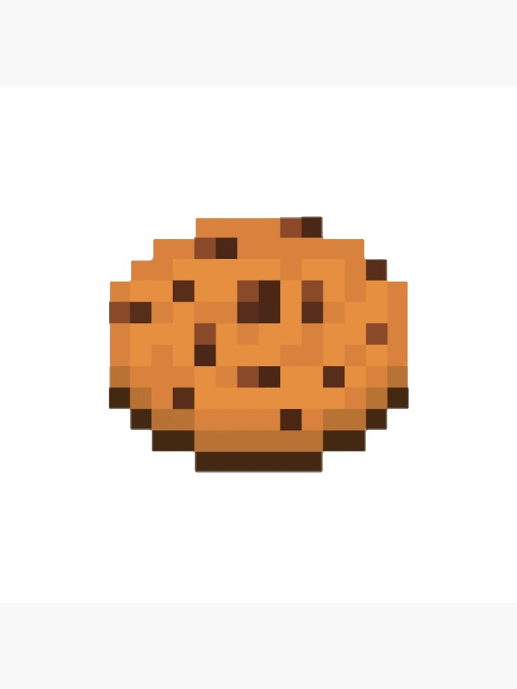 Minecraft Cookie Greeting Card By Creamo0 Redbubble