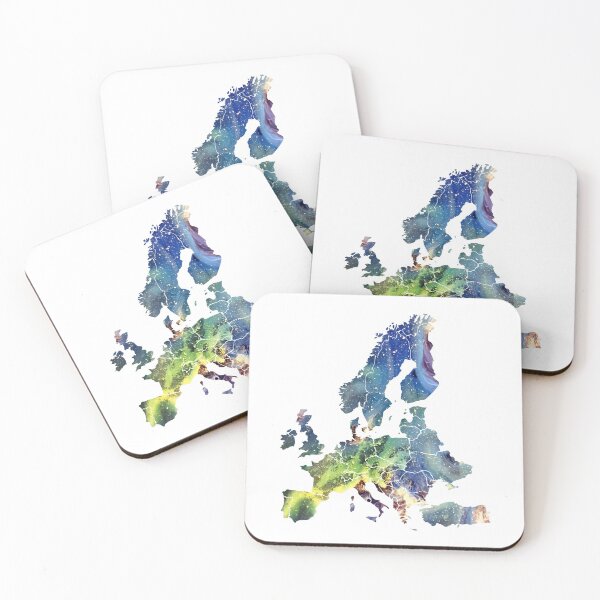 Item preview, Europe Map cosmic #europe #map designed and sold by JBJart.
