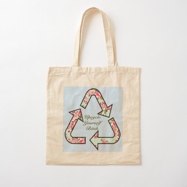 Upcycle Yourself Cotton Tote Bag