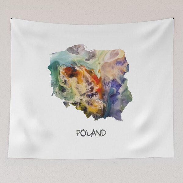 Item preview, Map of Poland  designed and sold by JBJart.
