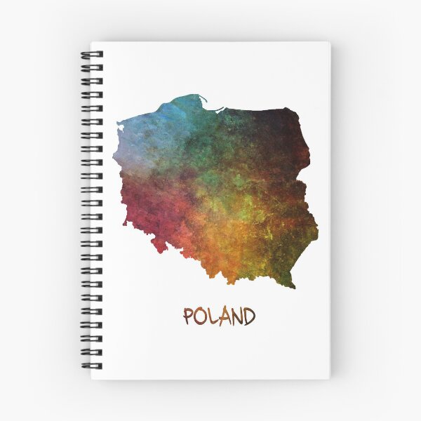 Item preview, Map of Poland colored designed and sold by JBJart.