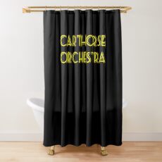 Carthorse Orchestra Shower Curtain