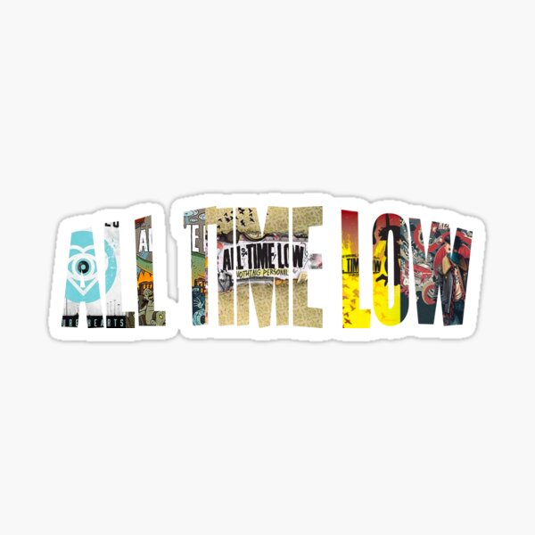 in einem praktischen Logo Sticker