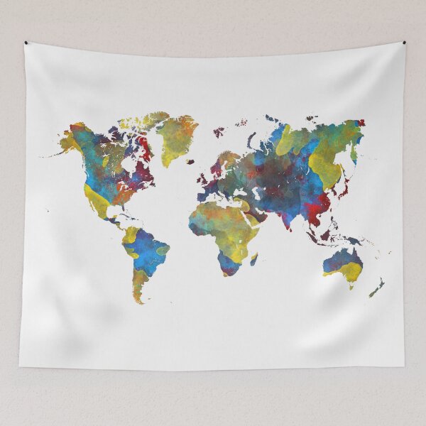 Item preview, World Map 2050 designed and sold by JBJart.