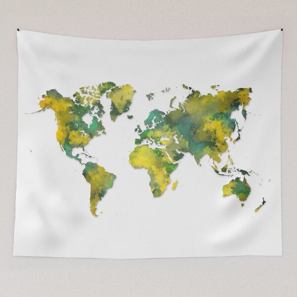Item preview, World map 2038 designed and sold by JBJart.