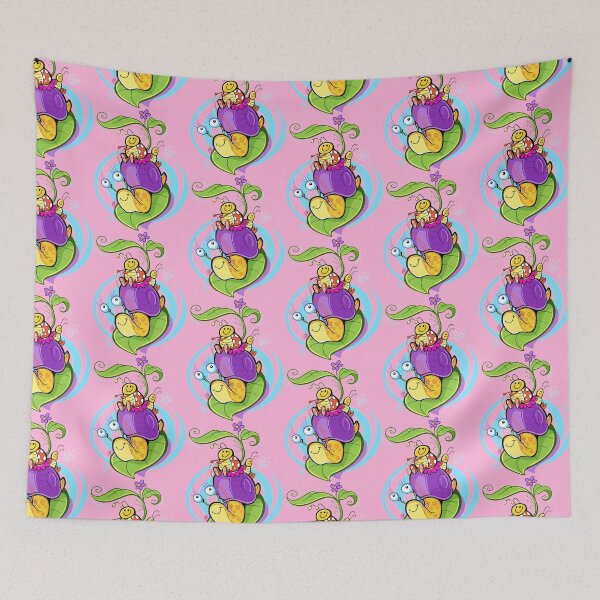 Item preview, Ladybug Buddies Lavender designed and sold by DoaDoodle.