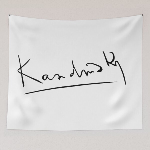 Item preview, kandinsky signature designed and sold by oscarcolonduran.