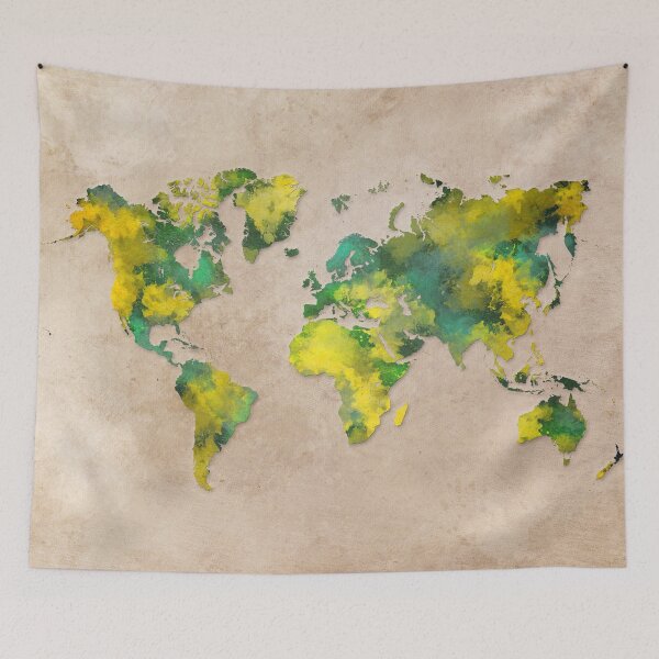 Item preview, World Map 2040 designed and sold by JBJart.